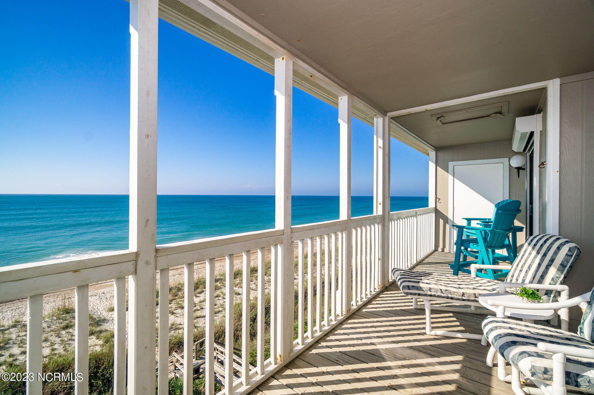 525 Salter Path Road, Unit A33 Atlantic Beach, NC 28512 - Photo 12 of 37 Storage closet located off porch.