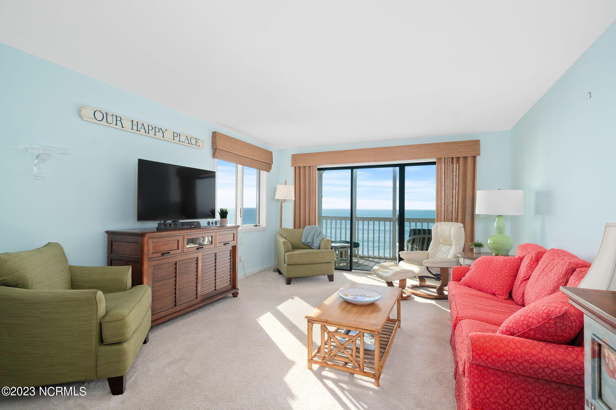 525 Salter Path Road, Unit A33 Atlantic Beach, NC 28512 - Photo 13 of 37 Open concept living space w/ views