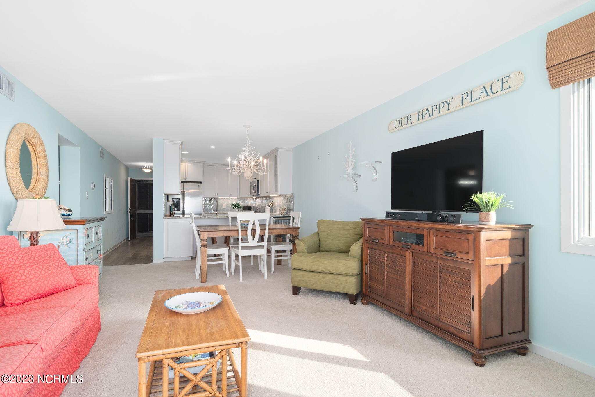 525 Salter Path Road, Unit A33 Atlantic Beach, NC 28512 - Photo 14 of 37 Open concept living space w/ views