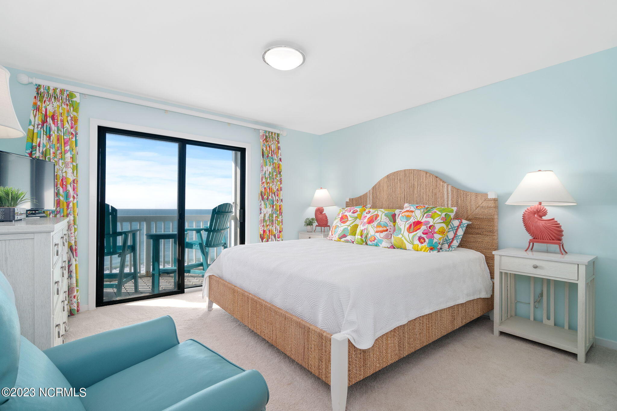 525 Salter Path Road, Unit A33 Atlantic Beach, NC 28512 - Photo 8 of 37 Porch access from primary suite as well.