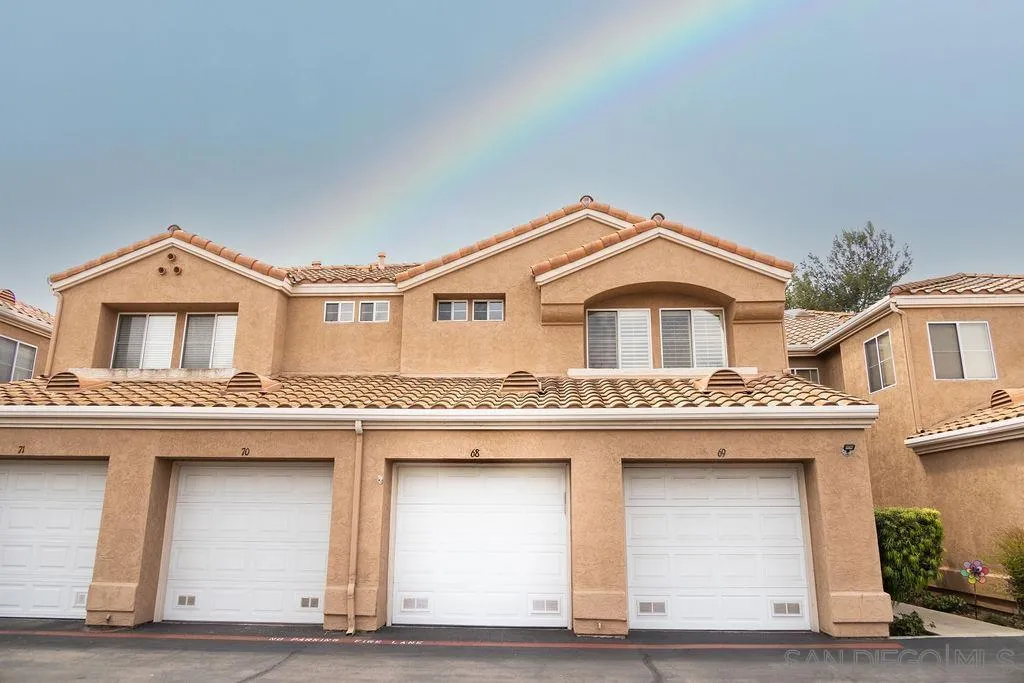 a view of a house with a outdoor space