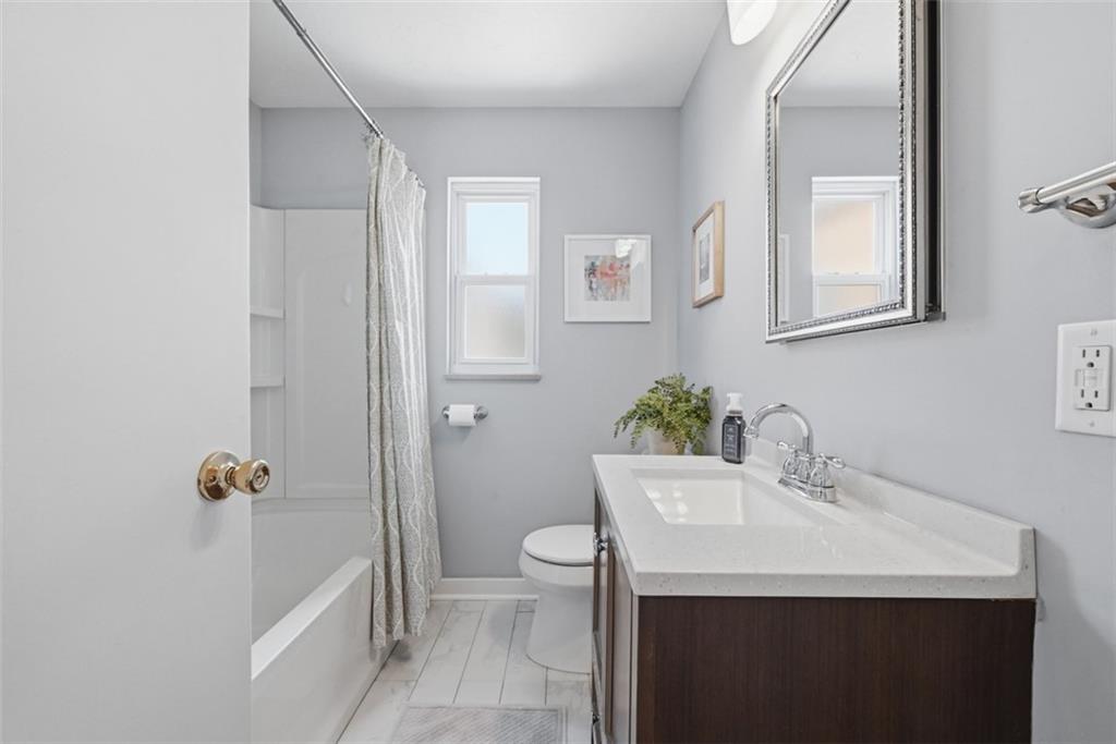 308 Erin Street Pittsburgh, PA 15209 - Photo 24 of 46 Remodeled bathroom on first floor