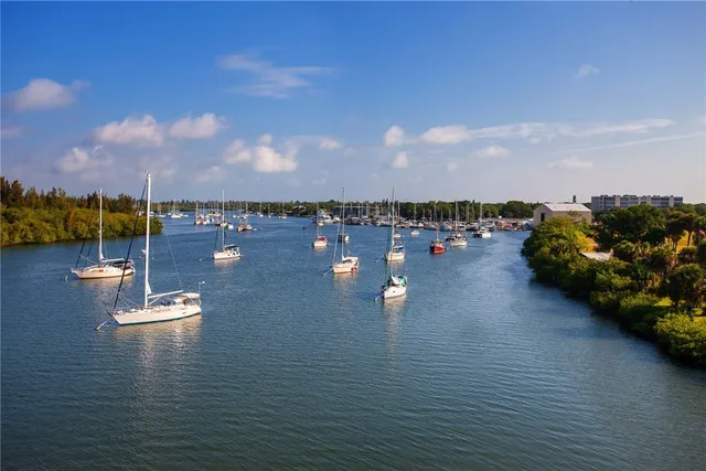 an ocean beach with lots of residential buildings