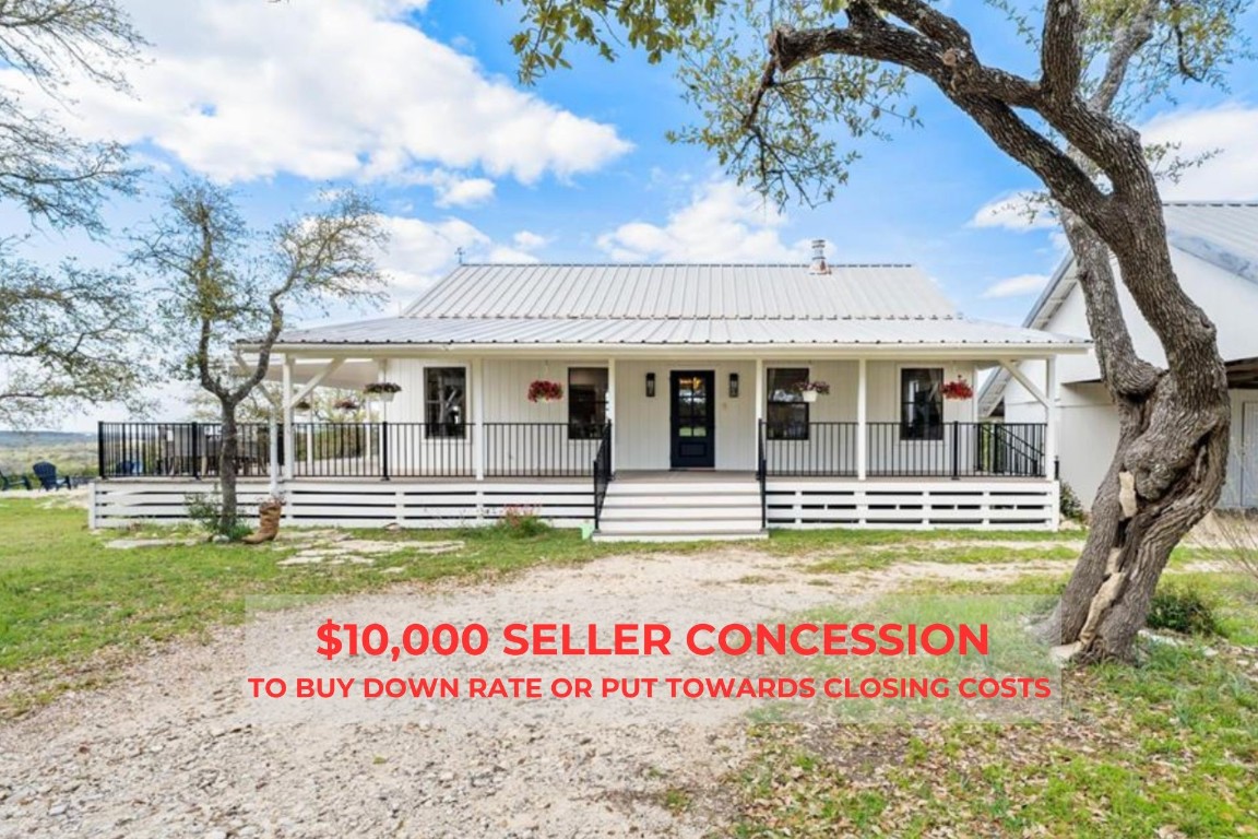 $10,000 Sellers Concessions to buy down rate or put towards closing cost.