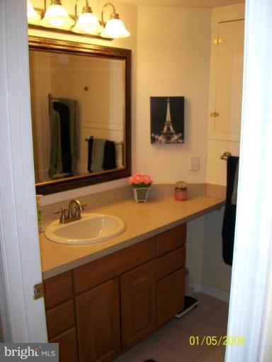 1202 Robin Court Halethorpe, MD 21227 - Photo 15 of 18 a bathroom with a sink and a mirror