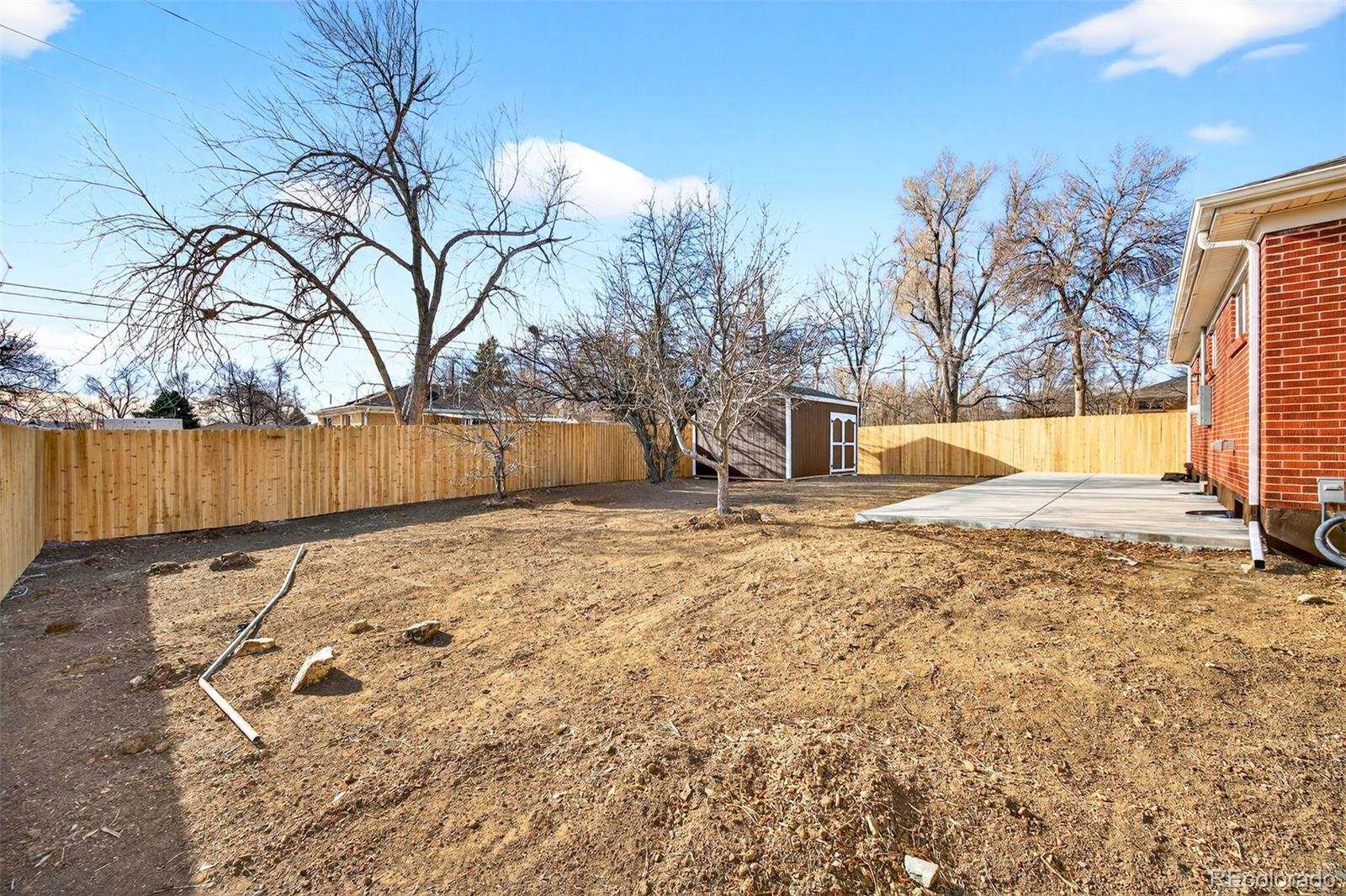 368 Emery Road Northglenn, CO 80233 - Photo 24 of 28 a view of back yard of the house