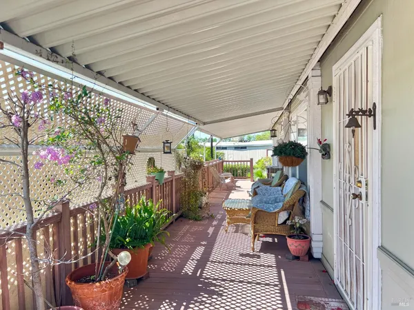 a outdoor space with chairs