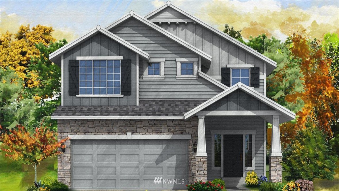 15809 Meridian Avenue South, Unit 36 Bothell, WA 98012 - Photo 1 of 2 a front view of a house with garden