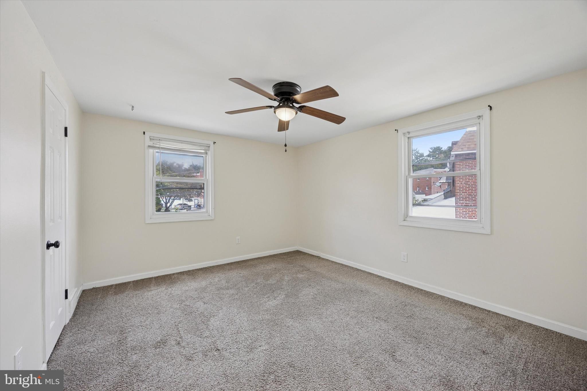 723 Bennington Road Folcroft, PA 19032 - Photo 18 of 25 a view of an empty room with a ceiling fan