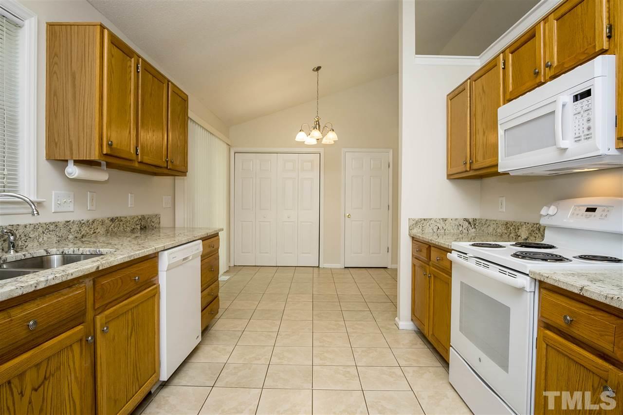 Updated granite counters.