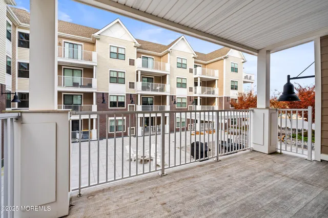 a view of front a large building