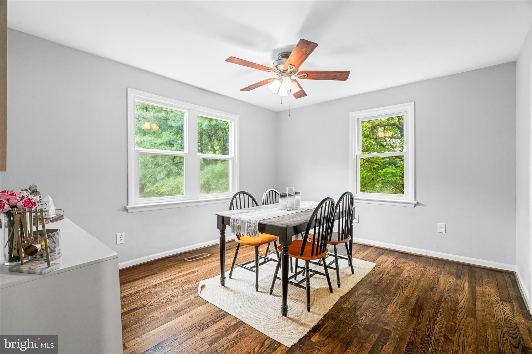 4217 Bill Moxley Road Mount Airy, MD 21771 - Photo 13 of 57 a view of a dining room with furniture window and wooden floor