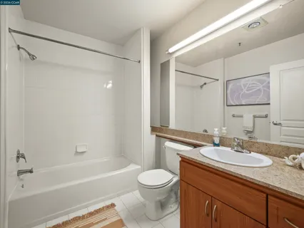 a view of a room with shelf in it