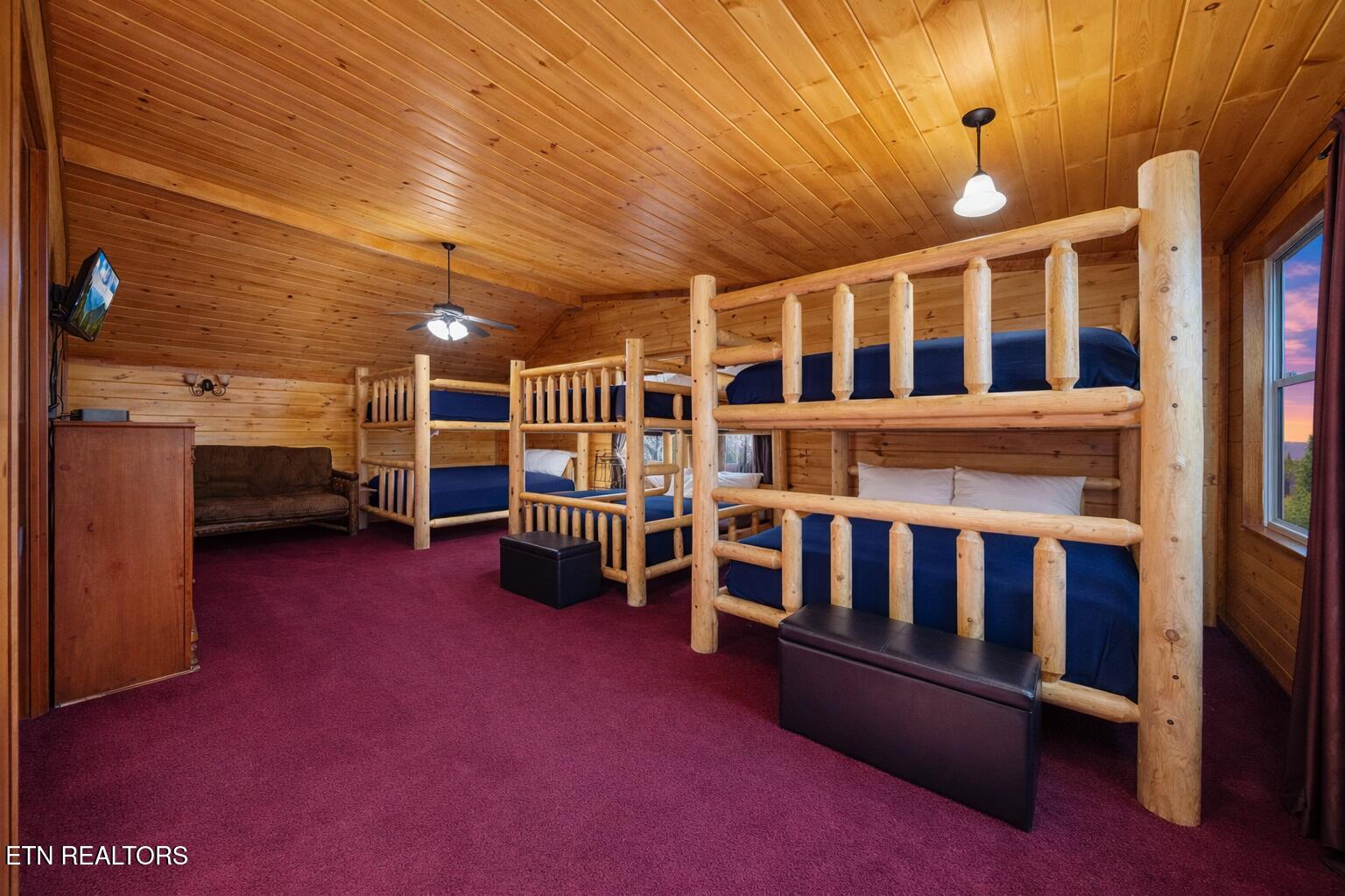 225 Amet Way Cosby, TN 37722 - Photo 24 of 26 Bunk Room area 225 Amet Way Cosby Tn cab