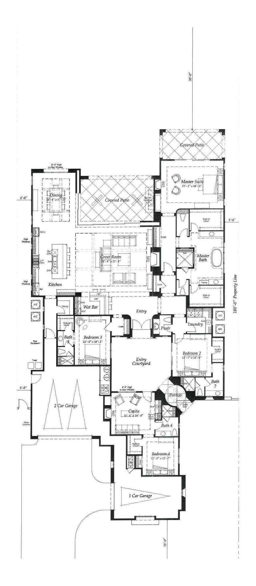 59805 Seville La Quinta, CA 92253 - Photo 61 of 61 a picture of floor plan