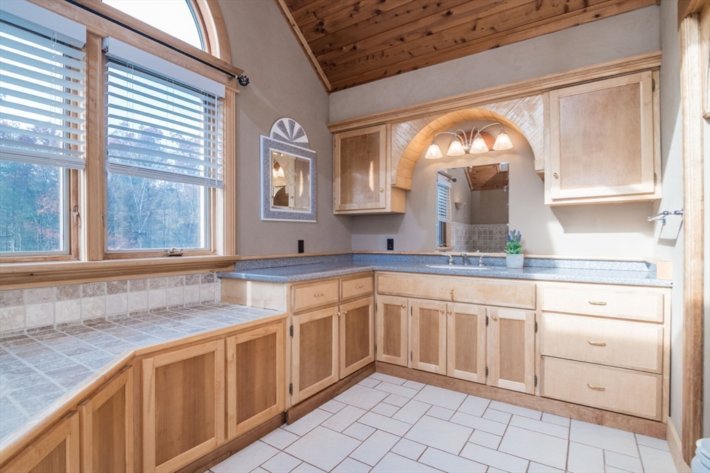 29 Rattle Hill Road Southampton, MA 01073 - Photo 25 of 42 a view of a kitchen sink and a window