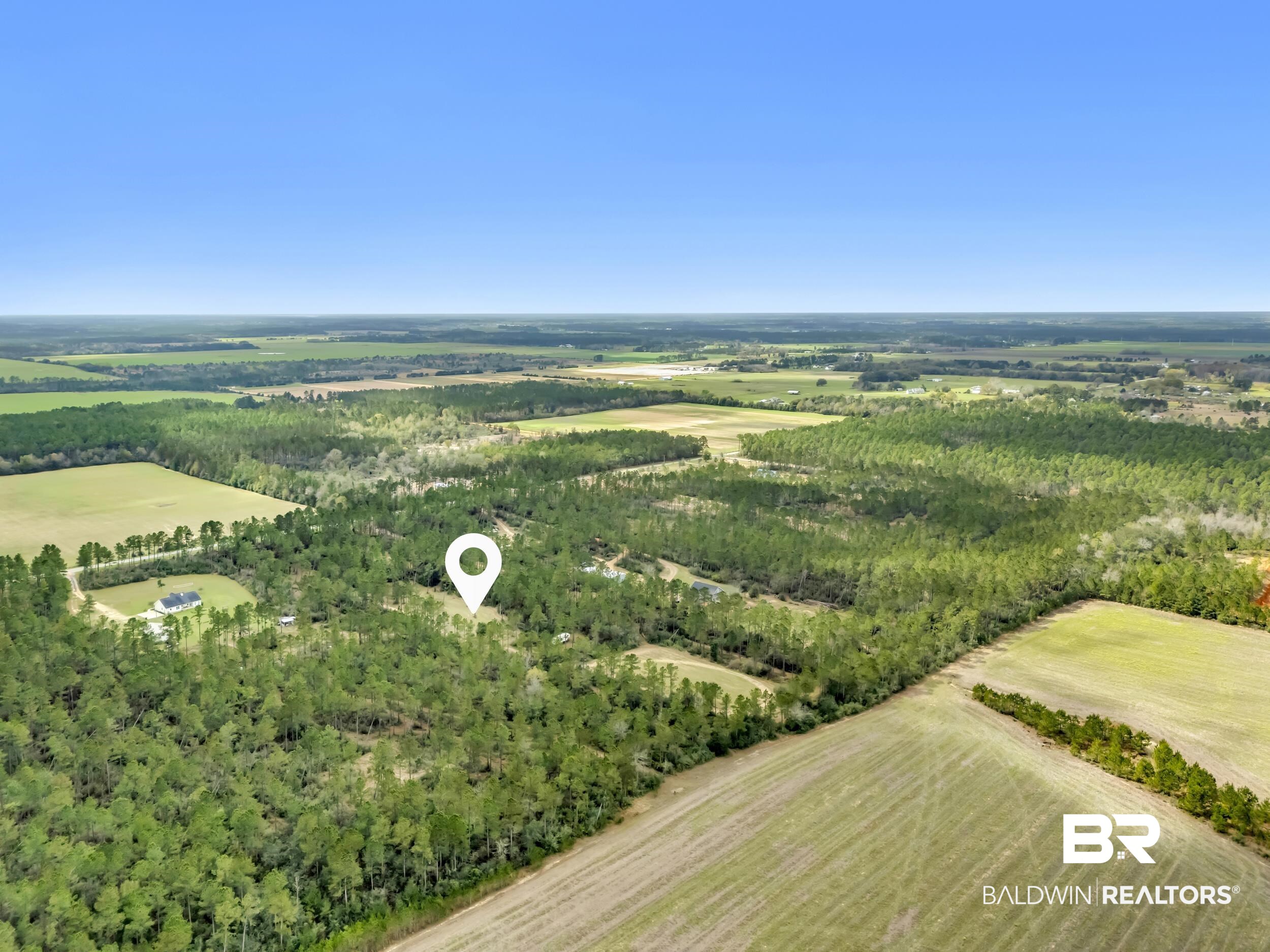 0 Gardner Road Elberta, AL 36530 - Photo 9 of 19 Overview of rural landscape featuring large plots for crops