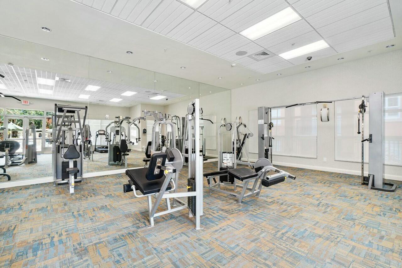 600 South Dixie Highway, Unit 331 West Palm Beach, FL 33401 - Photo 37 of 39 a view of a room with gym equipment