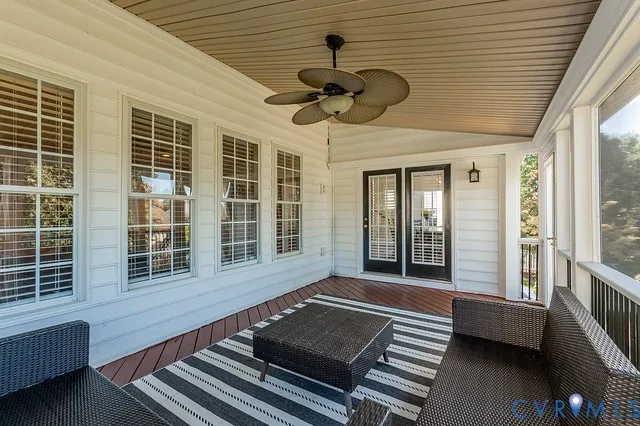 a view of sitting area in balcony