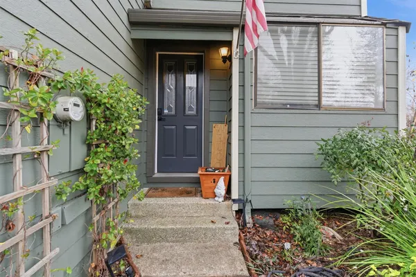 a house with a outdoor space