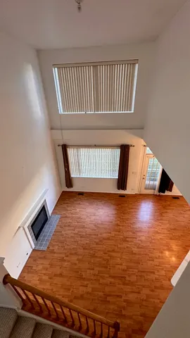 a view of wooden floor