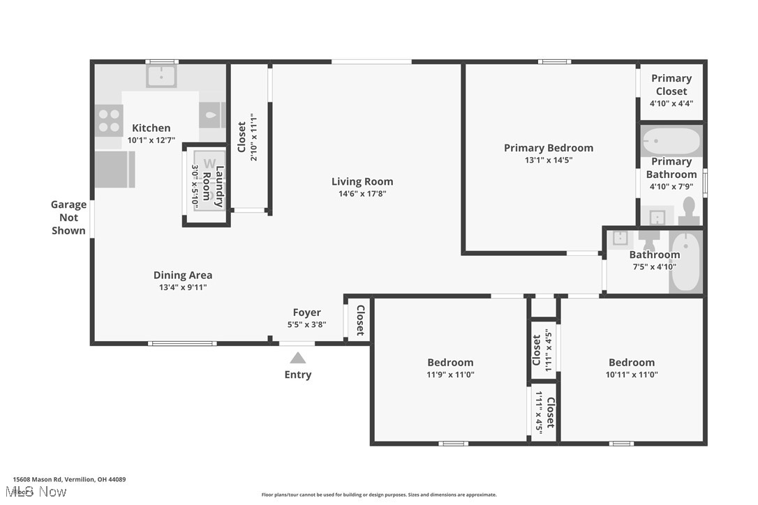 15608 Mason Road Vermilion, OH 44089 - Photo 34 of 34 Floor plan.