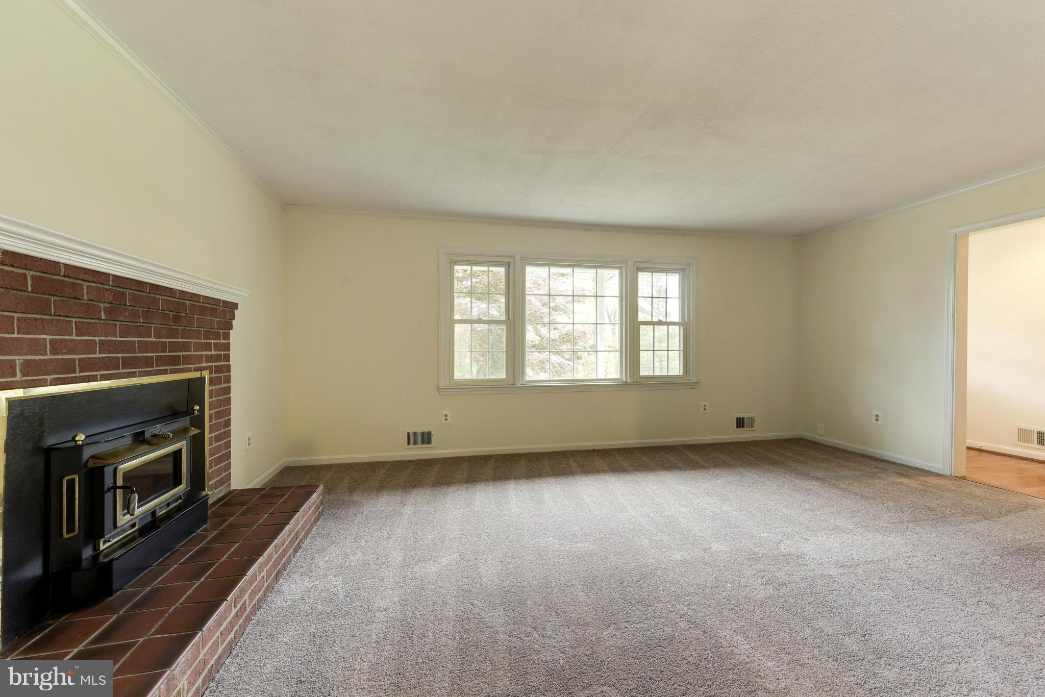 8030 Devlin Road Bristow, VA 20136 - Photo 12 of 27 Wood-Burning Fireplace with Metal Fireplace Insert