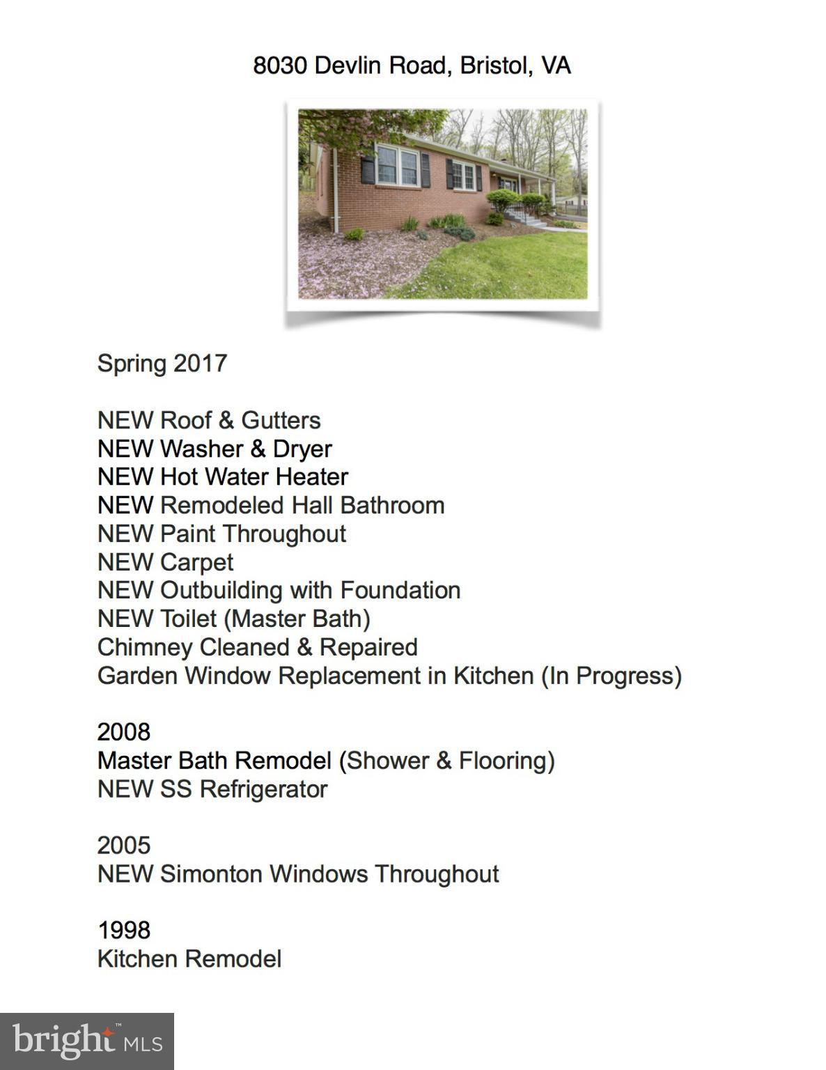 8030 Devlin Road Bristow, VA 20136 - Photo 25 of 27 Improvements & Updates