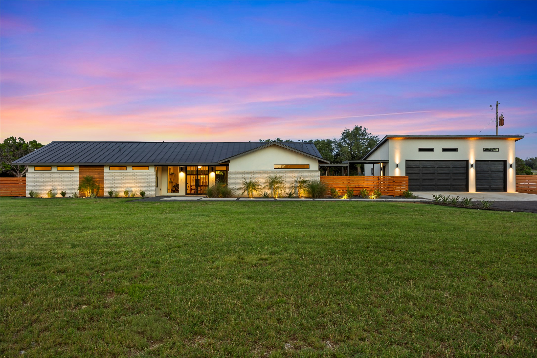 402 Rolling Hills Road Liberty Hill, TX 78642 - Photo 1 of 40 Beautiful down to the studs MCM renovation with 3 car garage