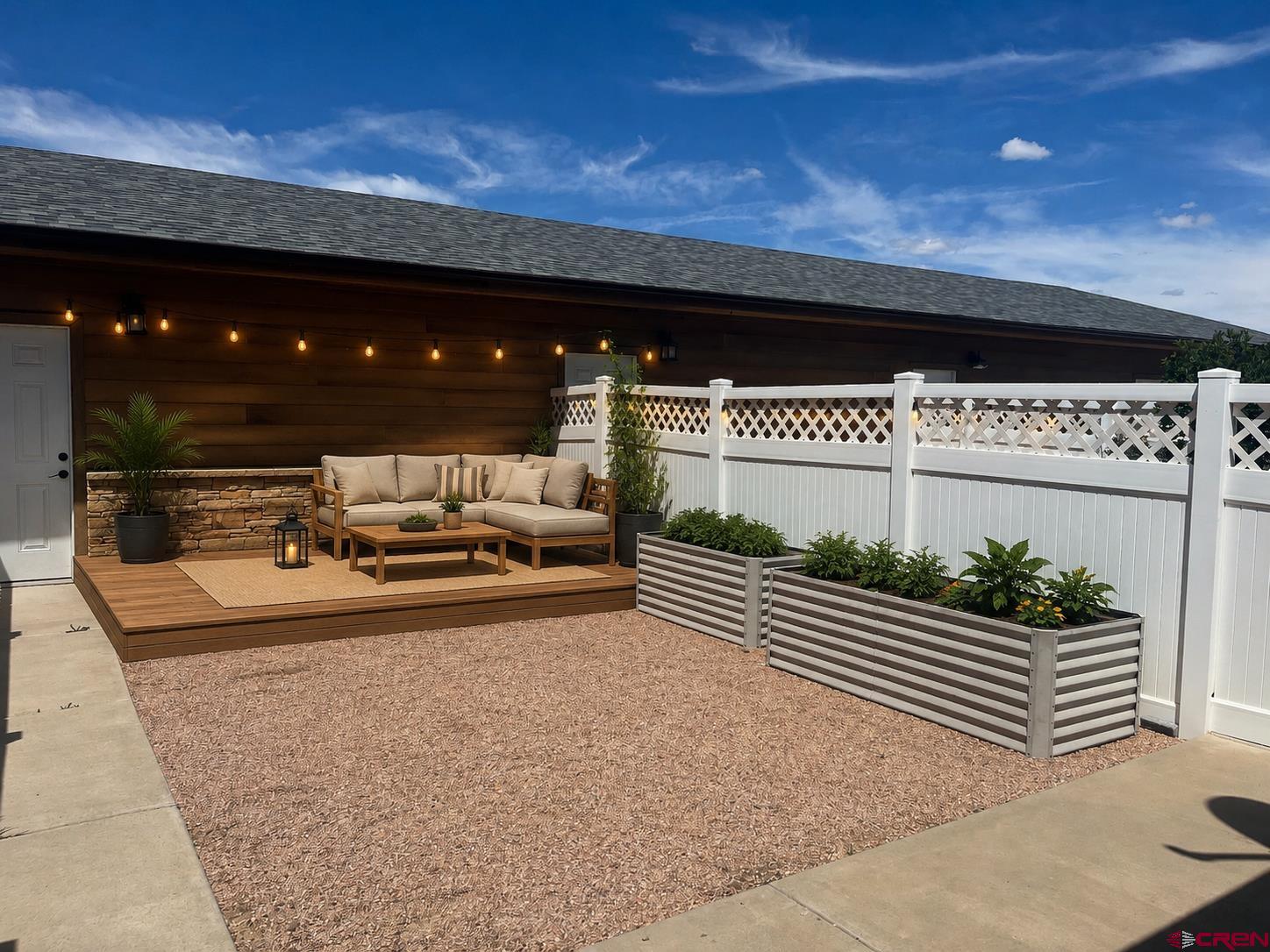 1630 Gateway Drive, Unit 3 Cortez, CO 81321 - Photo 27 of 34 a view of a patio with a table and chairs
