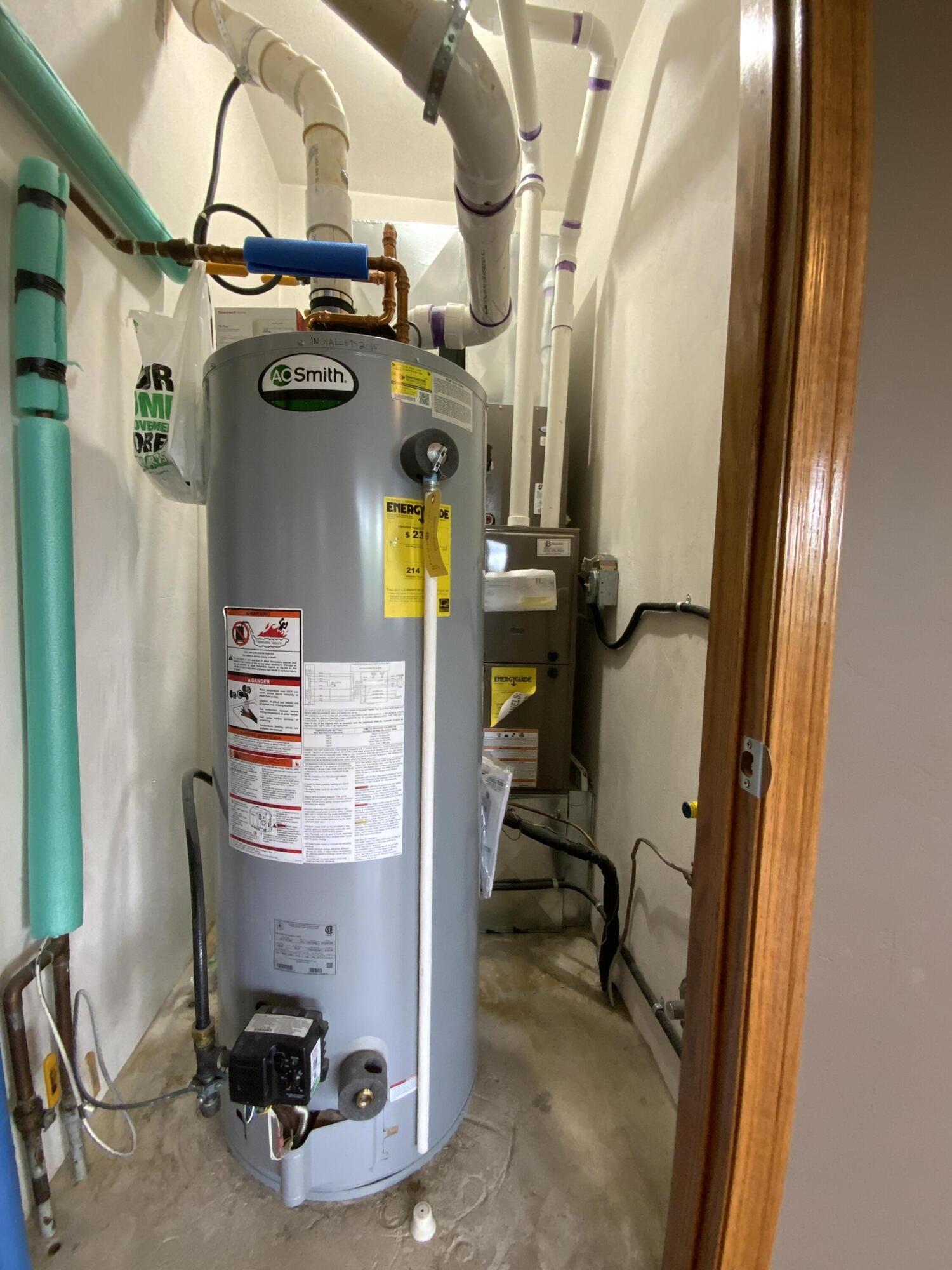 1807 Ridgeway Drive, Unit 38 De Pere, WI 54115 - Photo 27 of 39 hot water tank