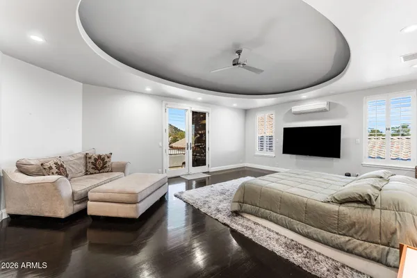 a bathroom with a bathtub and a sink