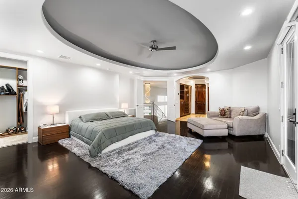 a view of a terrace with chairs