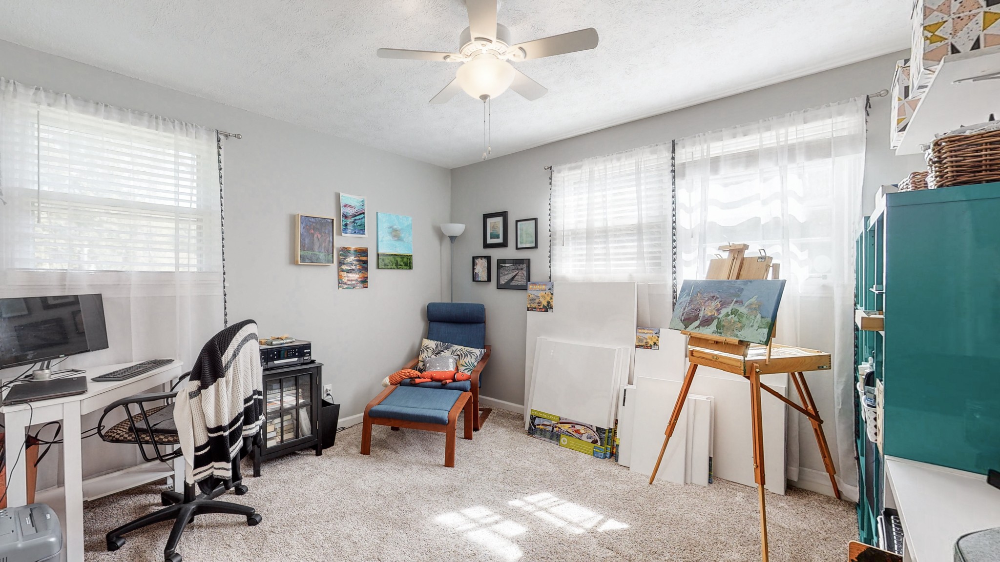 7306 Liberty Road Fairview, TN 37062 - Photo 15 of 19 a view of a workspace with furniture and a window