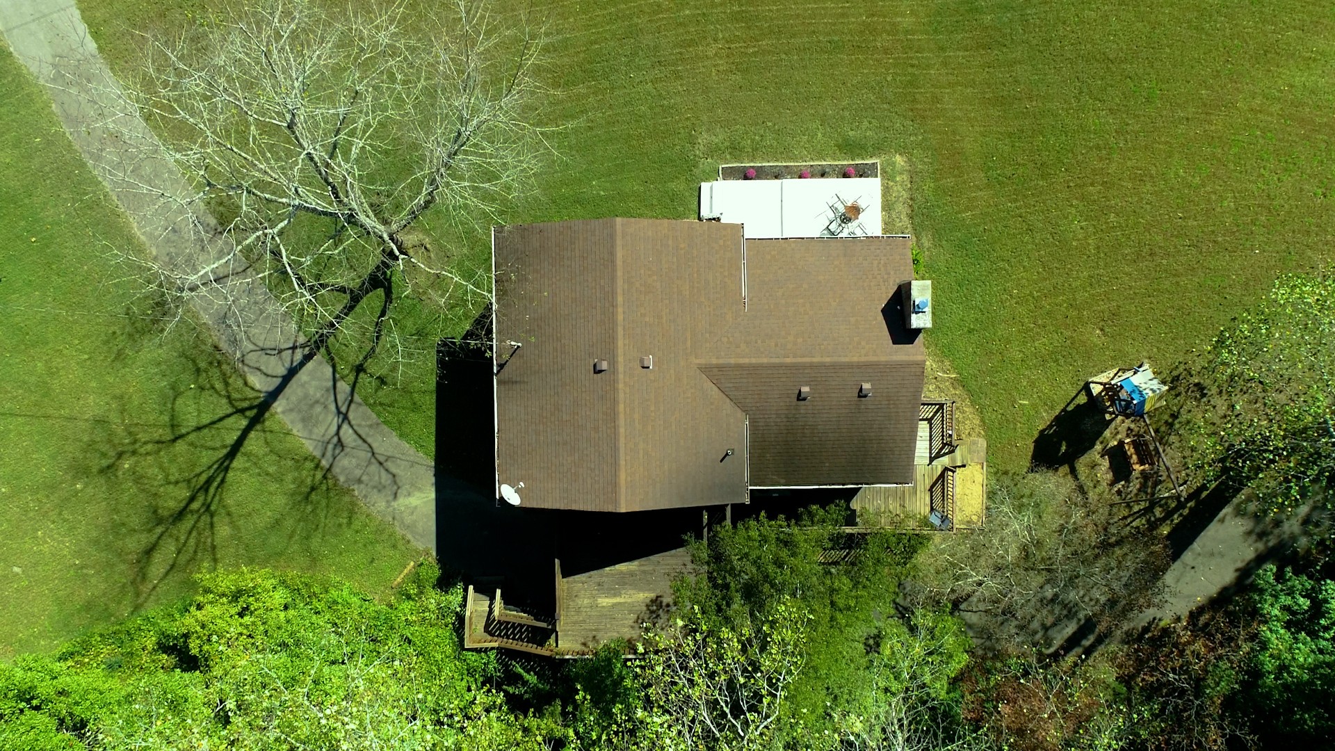 7306 Liberty Road Fairview, TN 37062 - Photo 7 of 19 an aerial view of a house with pool yard and outdoor seating