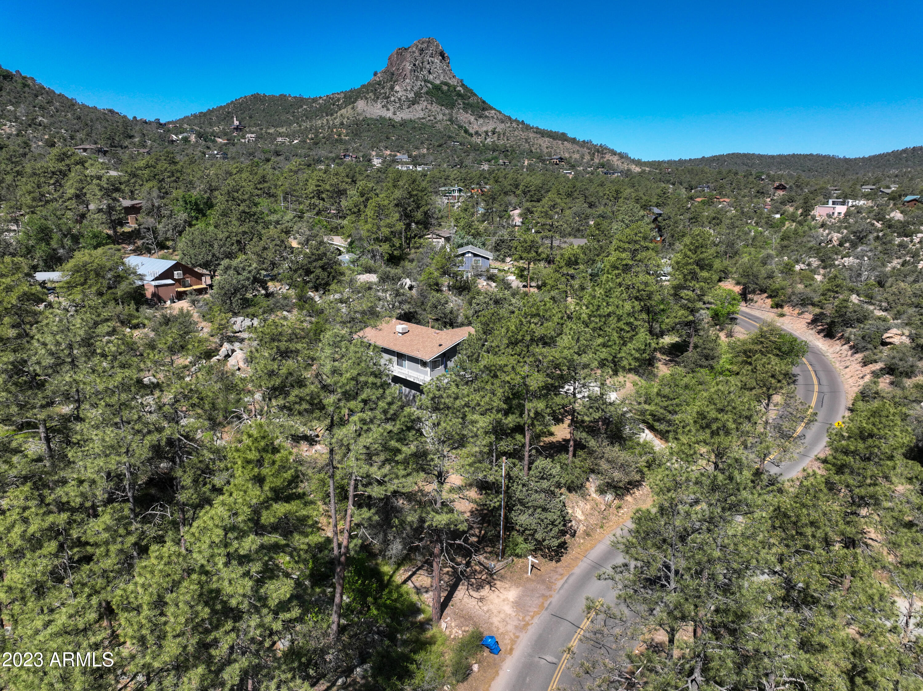 1925 Idylwild Road Prescott, AZ 86305 - Photo 29 of 37 Aerial View 7