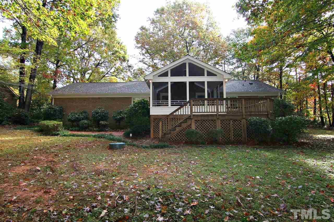2816 Mattlyn Court Raleigh, NC 27613 - Photo 22 of 25 View of the Back of the House -- All Brick -- No Exterior Maintenance