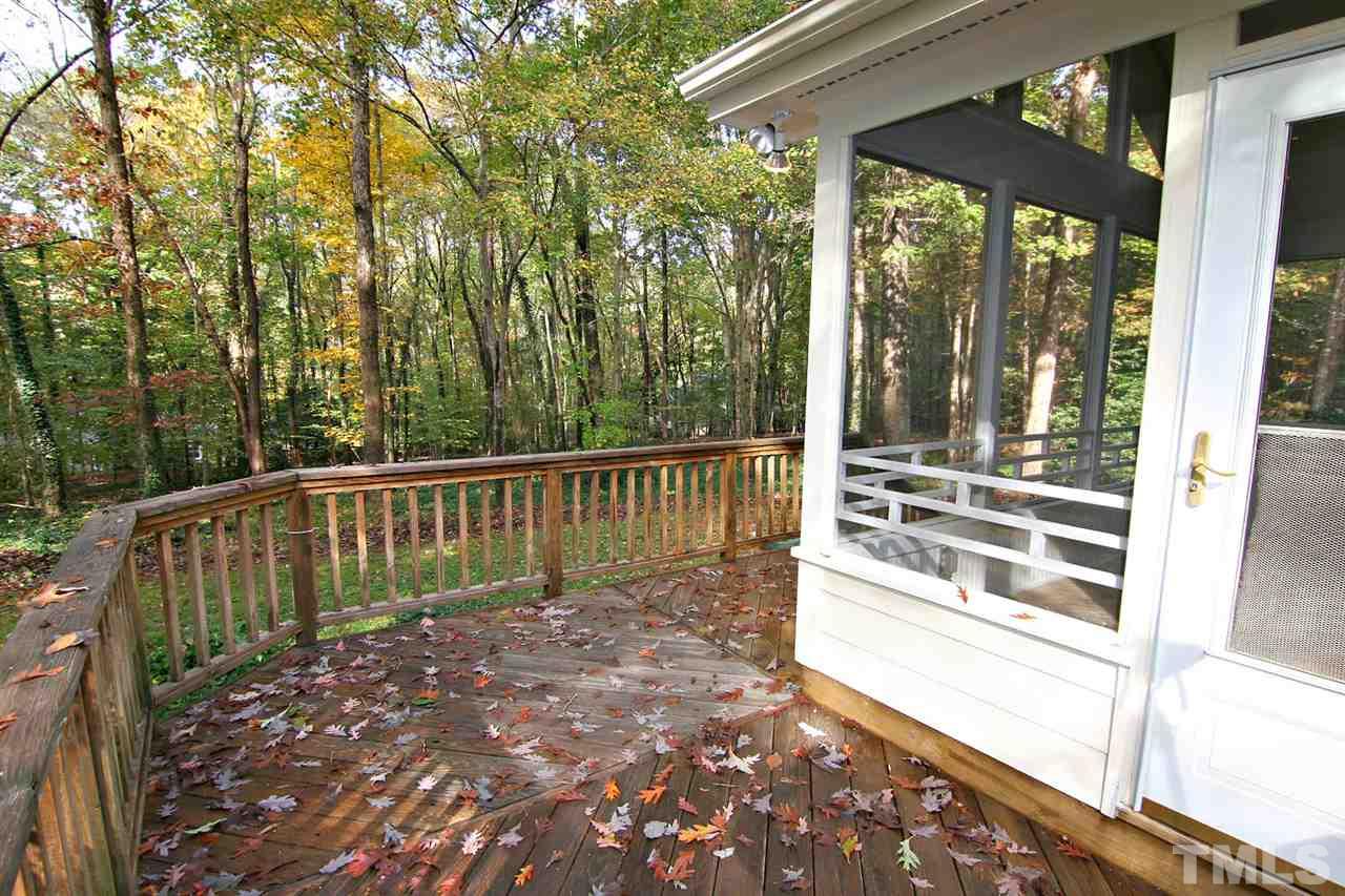 2816 Mattlyn Court Raleigh, NC 27613 - Photo 23 of 25 Wrap-around Grilling Deck off Screened Porch ... This Home offers Lots of Prime Outdoor Living