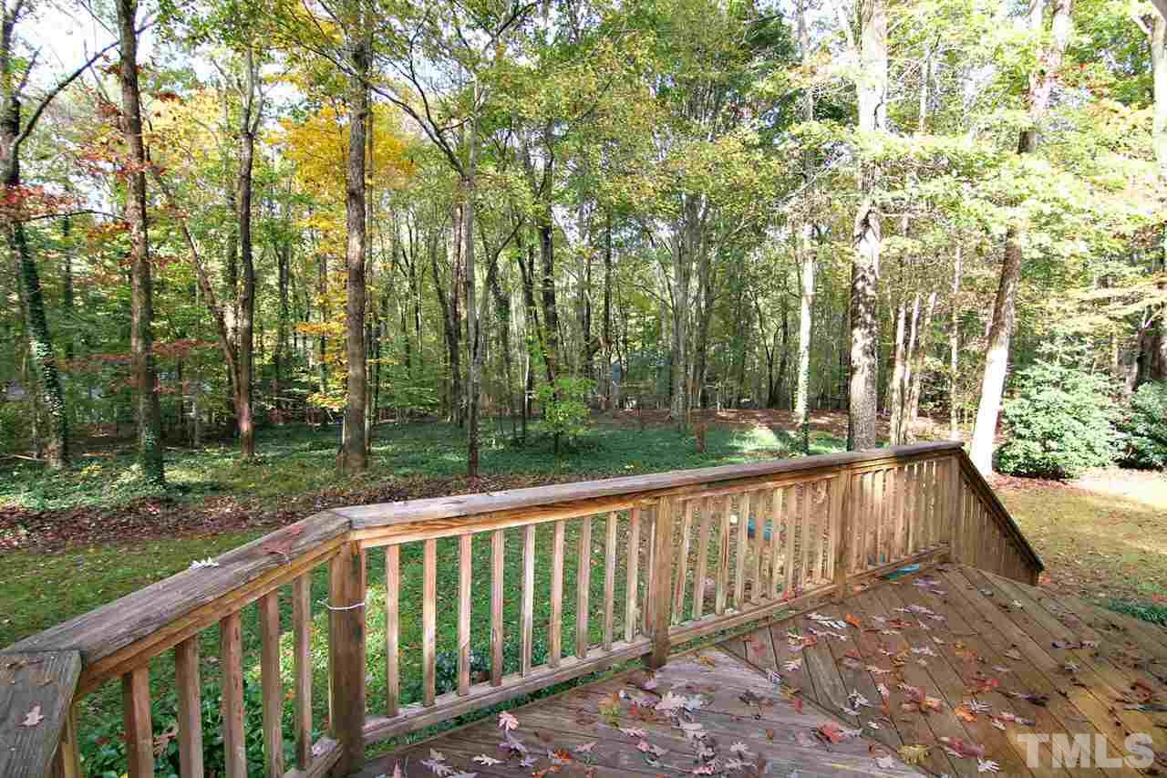 2816 Mattlyn Court Raleigh, NC 27613 - Photo 24 of 25 Enjoy the View of Nature at its BEST ... right off the Deck