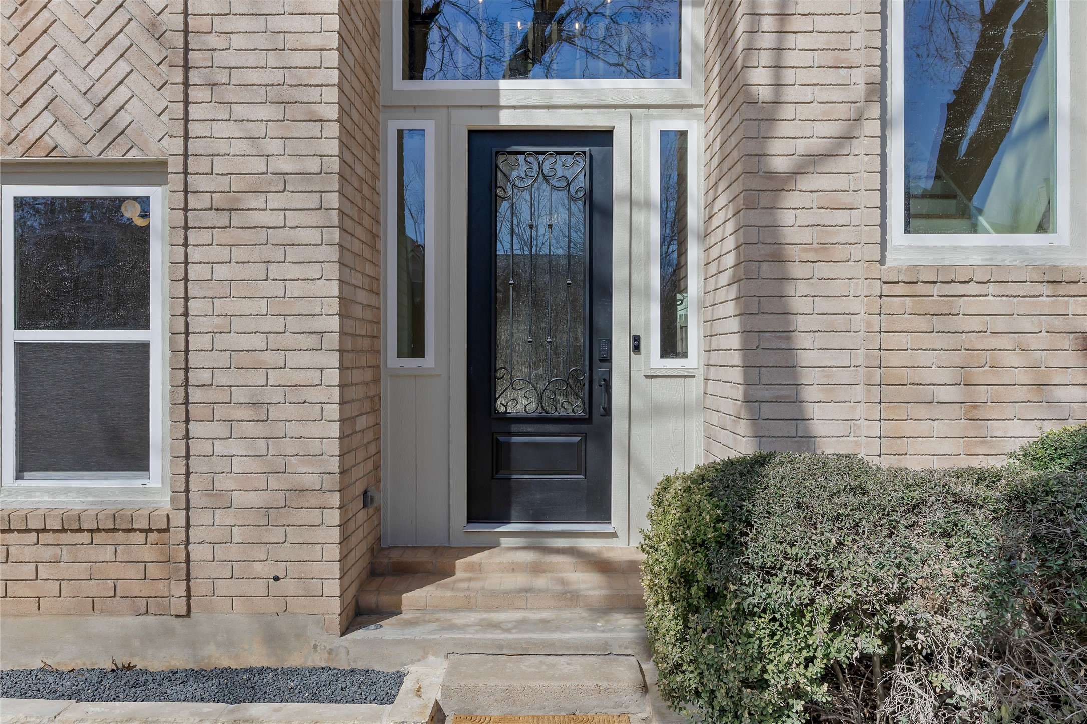1002 Crestview Street Round Rock, TX 78681 - Photo 3 of 40 Entrance to property featuring brick siding