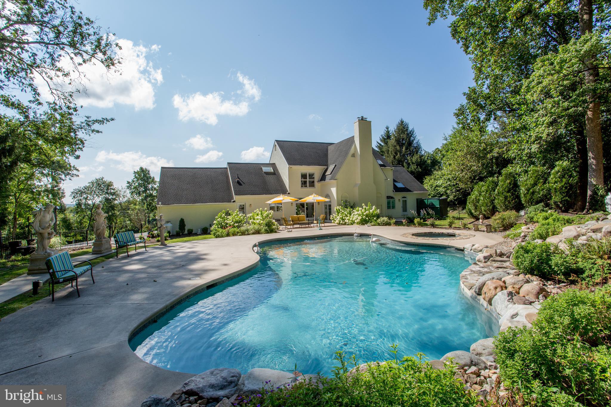 5584 Lower Mountain Road New Hope, PA 18938 - Photo 47 of 58 Heated pool