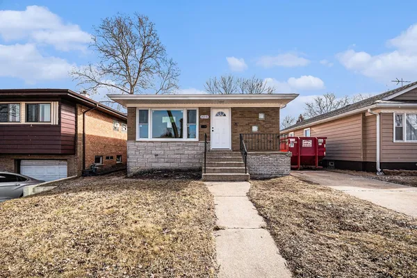 a view of a house with a patio
