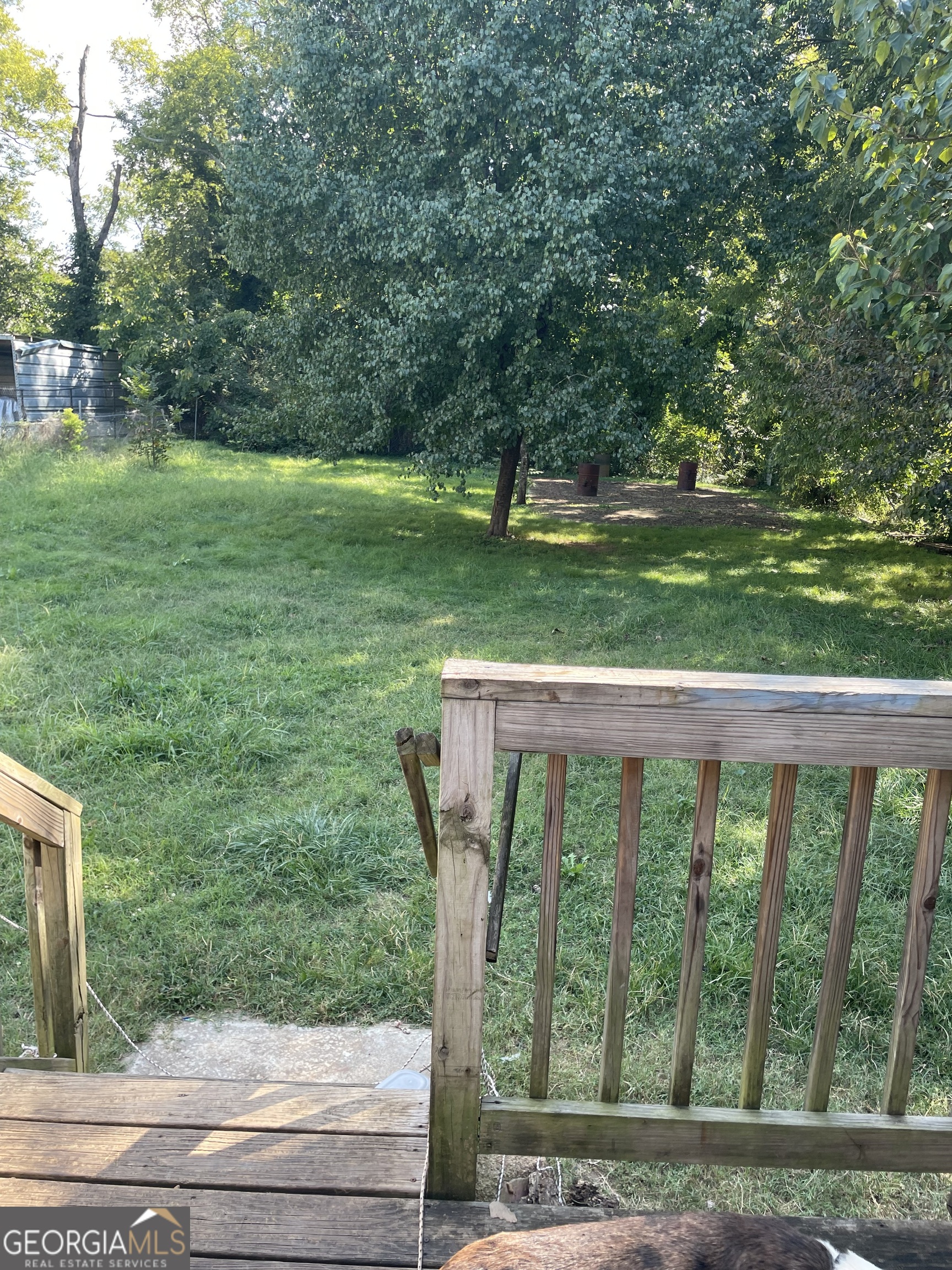 304 East 19th Street Rome, GA 30161 - Photo 7 of 15 a view of a wooden deck with a yard