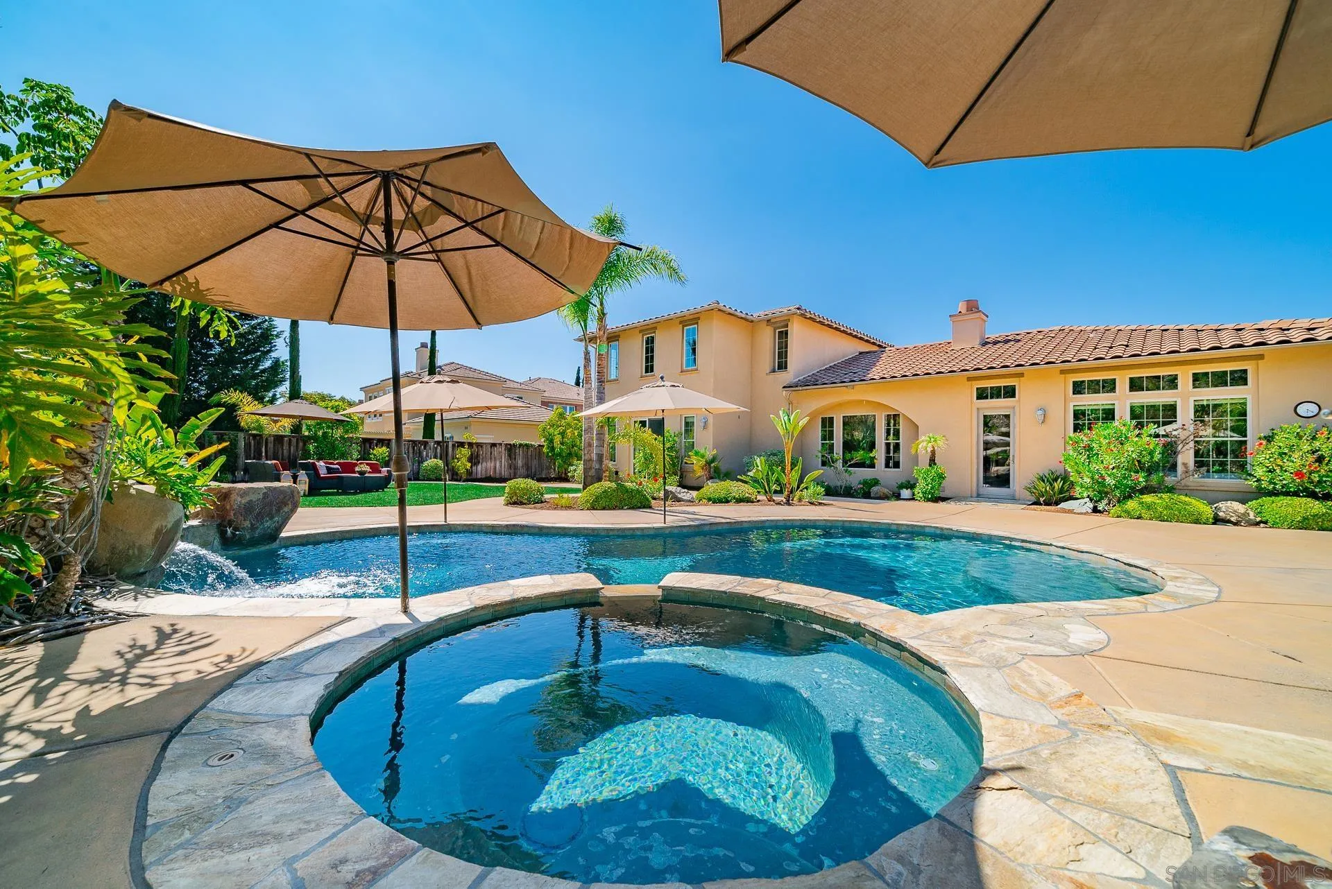 14757 Whispering Ridge Road San Diego, CA 92131 - Photo 3 of 48 a view of a house with swimming pool