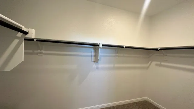 a view of walk in closet