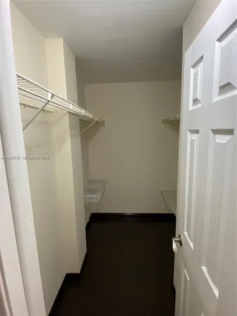 a view of walk in closet