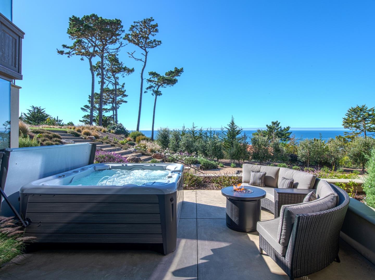 1231 Padre Lane Pebble Beach, CA 93953 - Photo 24 of 41 a view of a couches in a patio