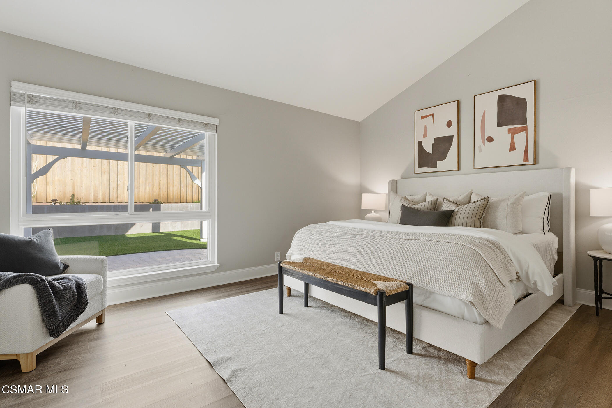 1860 Wychoff Avenue Simi Valley, CA 93063 - Photo 19 of 47 a bedroom with a bed and a large window
