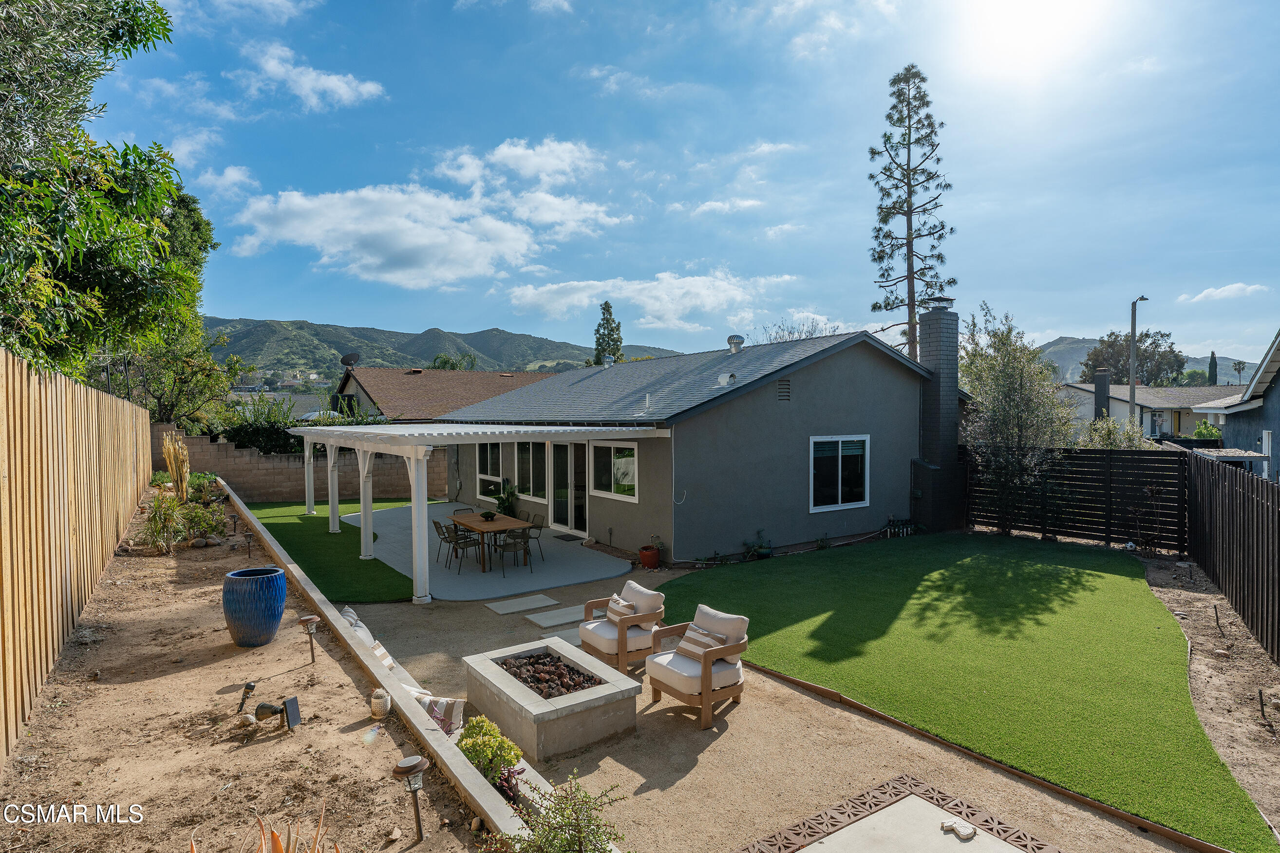 1860 Wychoff Avenue Simi Valley, CA 93063 - Photo 39 of 47 a view of a house with backyard tub and sitting area