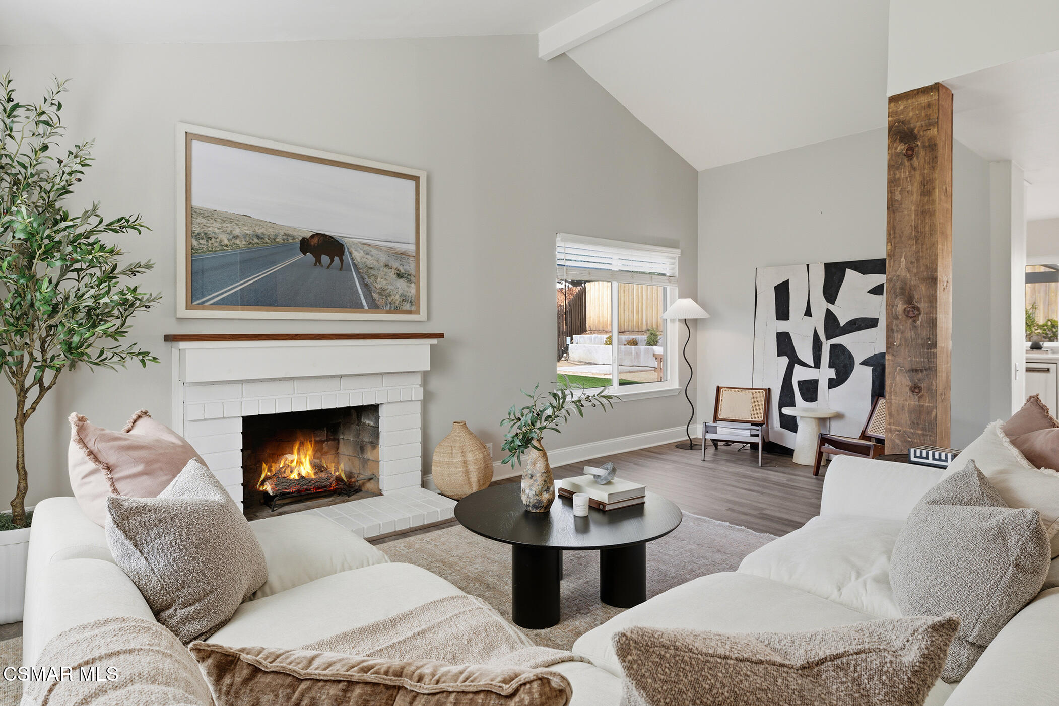 1860 Wychoff Avenue Simi Valley, CA 93063 - Photo 5 of 47 a living room with furniture and a fireplace